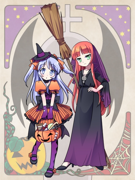 【２０２２トリック】魔女と精霊コンビ