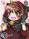 【マンガ】黒にゃんこローブのお嬢さん