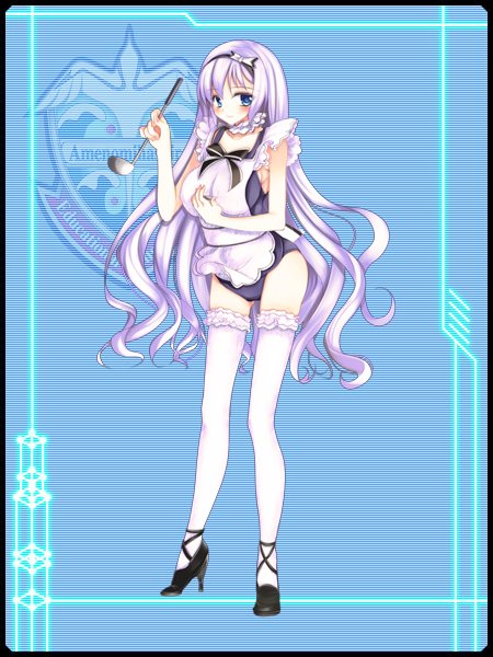 まさかのスク水エプロンですｗ