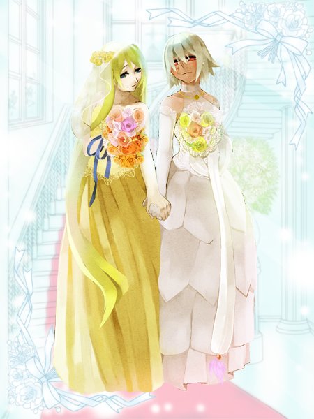 【結婚式招待・背景】※ちゃんと男女です