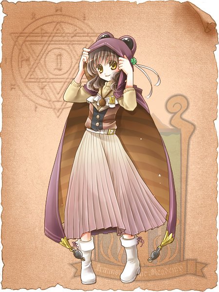 【パーカー企画】【新制服魔法】蛙さんです